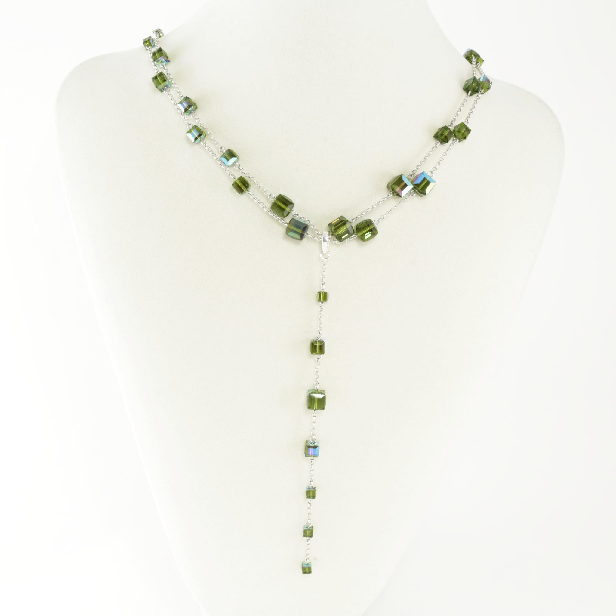 Windows Change-ABLE Necklace in Green Shimmer