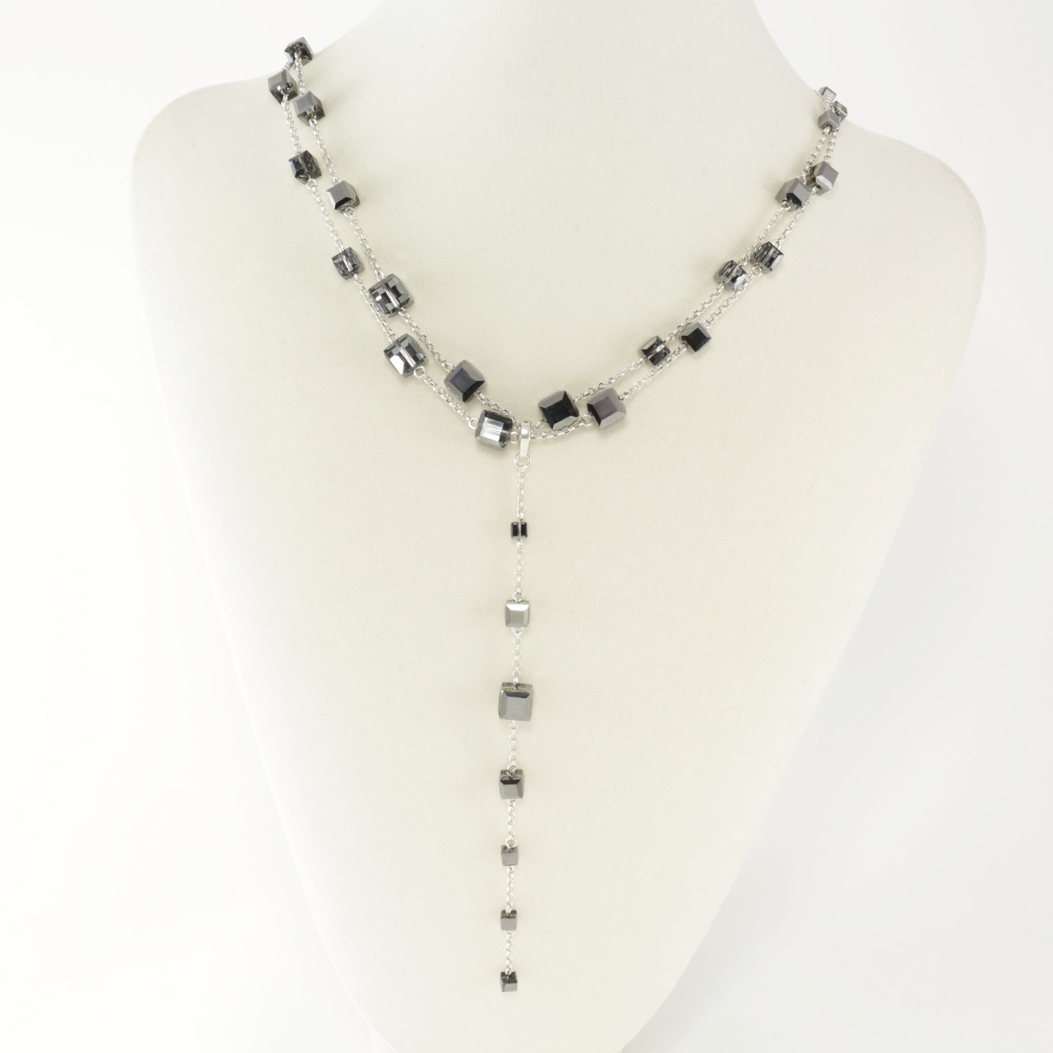 Windows Change-ABLE Necklace in Silver Black