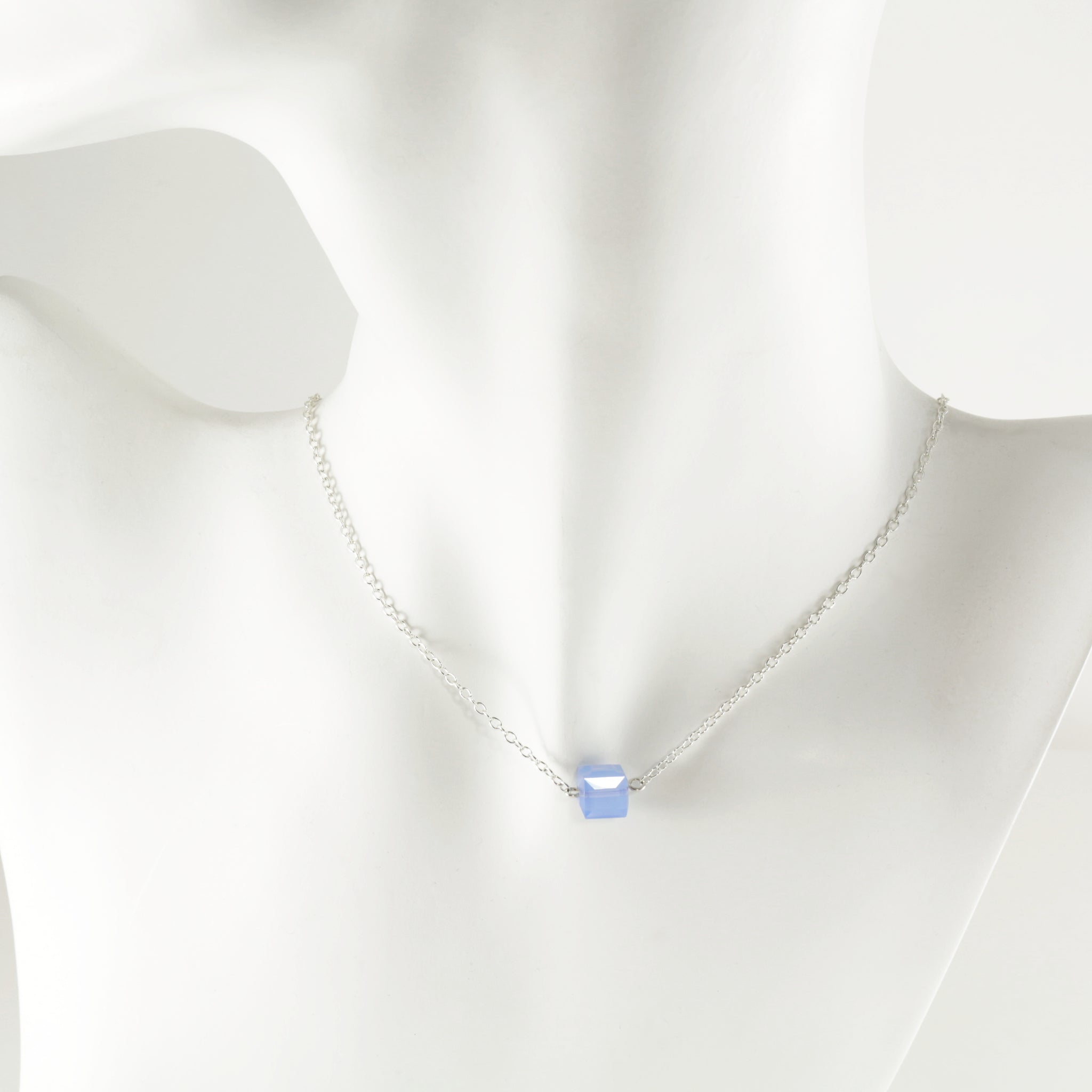 Windows Single Necklace in Silver
